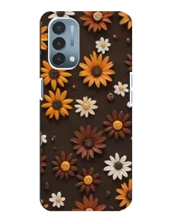 Чехол для OnePlus Nord N200 5G (DE211) с картинкой «Узор из маленьких подсолнухов» Чехол для OnePlus Nord N200 5G (DE211) с картинкой «Узор из маленьких подсолнухов»