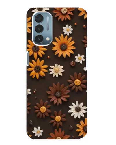 Чехол для OnePlus Nord N200 5G (DE211) с картинкой «Узор из маленьких подсолнухов» Чехол для OnePlus Nord N200 5G (DE211) с картинкой «Узор из маленьких подсолнухов»