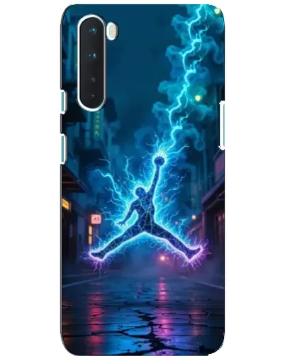 Чехол для OnePlus Nord с картинкой «Jordan Gold Jumpman»