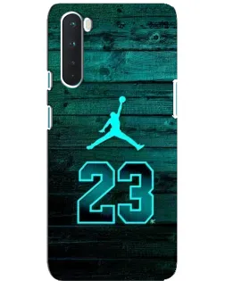 Чехол для OnePlus Nord с картинкой «Jordan Cyan 23»