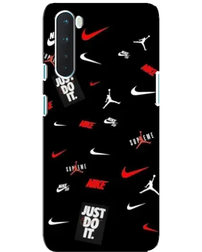 Чехол для OnePlus Nord с картинкой «Nike Mix Pattern»