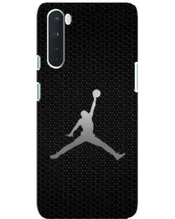 Чехол для OnePlus Nord с картинкой «Jordan Dark Carbon»