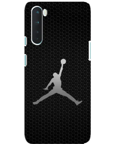 Чехол для OnePlus Nord с картинкой «Jordan Dark Carbon»