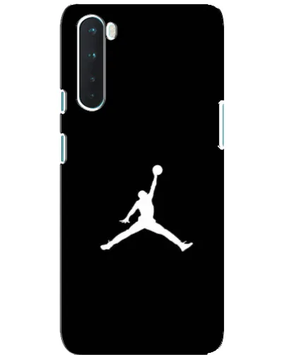 Чехол для OnePlus Nord с картинкой «Jordan Silhouette»