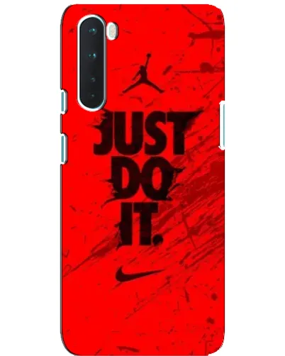 Чехол для OnePlus Nord с картинкой «Nike Just Do It»