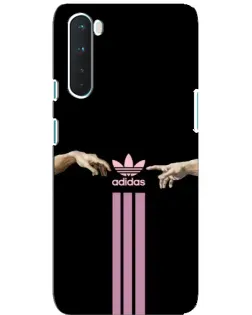 Чехол для OnePlus Nord с картинкой «Adidas Hands»