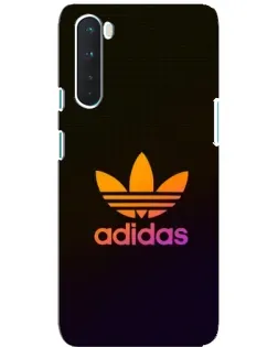 Чехол для OnePlus Nord с картинкой «Градиент Adidas»