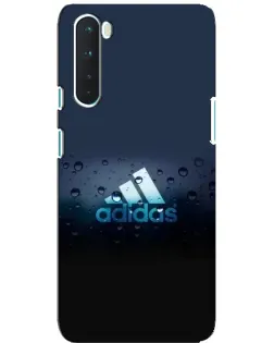 Чехол для OnePlus Nord с картинкой «Adidas Water Drops»