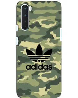 Чехол для OnePlus Nord с картинкой «Милитари стиль Adidas»