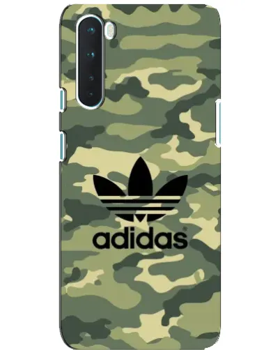 Чехол для OnePlus Nord с картинкой «Милитари стиль Adidas» Чехол для OnePlus Nord с картинкой «Милитари стиль Adidas»
