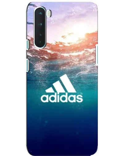 Чехол для OnePlus Nord с картинкой «Океанская глубина адидас» Чехол для OnePlus Nord с картинкой «Океанская глубина адидас»