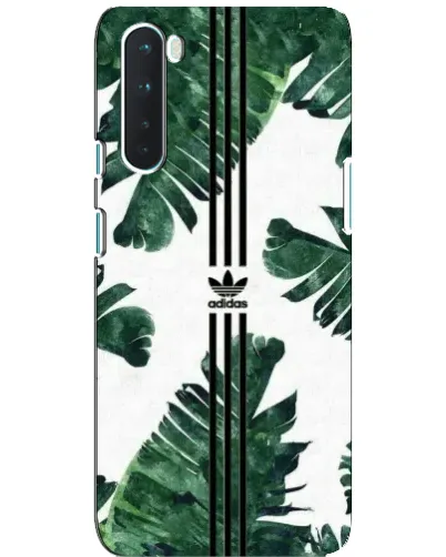 Чехол для OnePlus Nord с картинкой «Пальмовые листья адидас» Чехол для OnePlus Nord с картинкой «Пальмовые листья адидас»