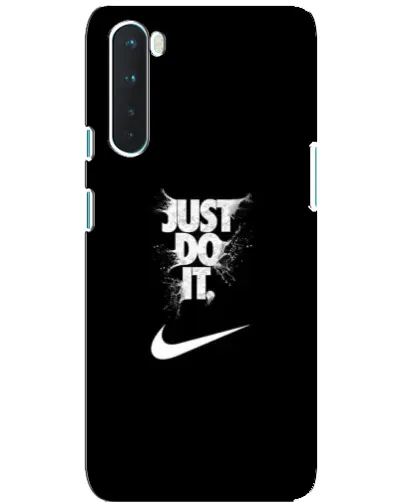 Чохол для OnePlus Nord з картинкою «Текстовий принт Nike» Чохол для OnePlus Nord з картинкою «Текстовий принт Nike»