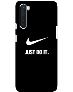 Чохол для OnePlus Nord з картинкою «Класичний принт Nike»