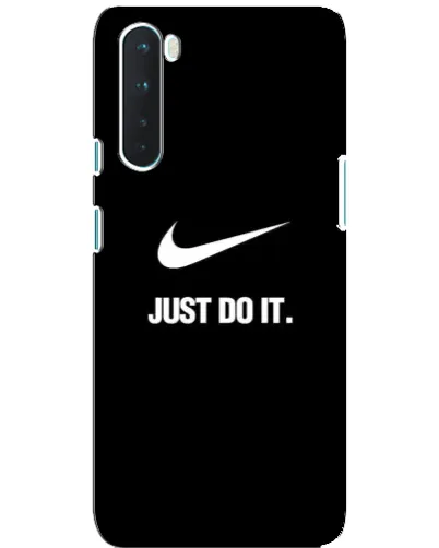 Чохол для OnePlus Nord з картинкою «Класичний принт Nike» Чохол для OnePlus Nord з картинкою «Класичний принт Nike»