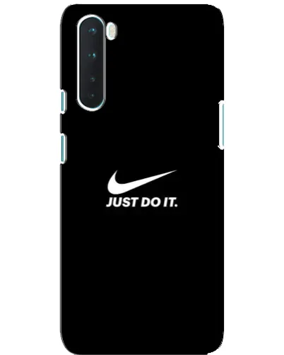Чохол для OnePlus Nord з картинкою «Мінімалізм від Nike» Чохол для OnePlus Nord з картинкою «Мінімалізм від Nike»