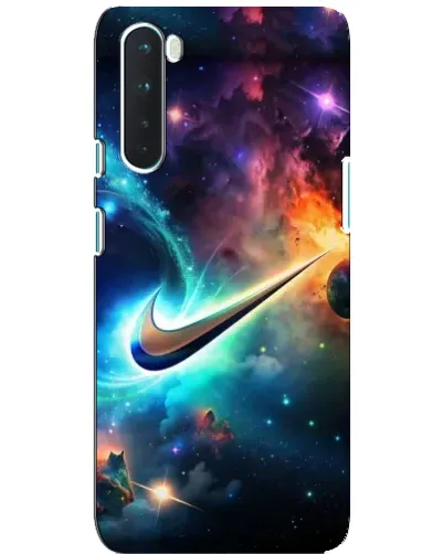 Чохол для OnePlus Nord з картинкою «Космічний Nike Swoosh» Чохол для OnePlus Nord з картинкою «Космічний Nike Swoosh»