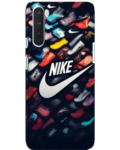 Чохол для OnePlus Nord з картинкою «Колекція кросівок Nike» Чохол для OnePlus Nord з картинкою «Колекція кросівок Nike»