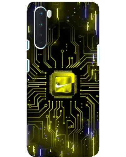 Чохол для OnePlus Nord з картинкою «Nike — золота іскра» Чохол для OnePlus Nord з картинкою «Nike — золота іскра»