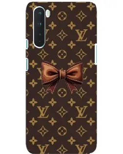 Чохол для OnePlus Nord з картинкою «LV з бантом»