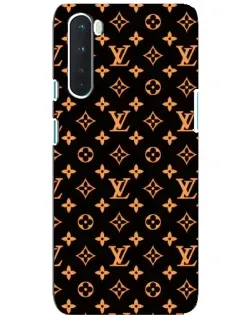 Чохол для OnePlus Nord з картинкою «Золота монограма LV»