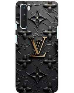 Чохол для OnePlus Nord з картинкою «Шкіряна текстура LV»