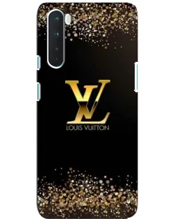 Чохол для OnePlus Nord з картинкою «LV — золоті іскри»