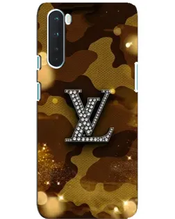 Чохол для OnePlus Nord з картинкою «Камуфляжний Louis Vuitton»