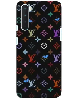 Чохол для OnePlus Nord з картинкою «Кольорова монограма LV»
