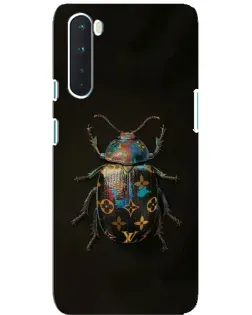 Чохол для OnePlus Nord з картинкою «LV — мармуровий принт»