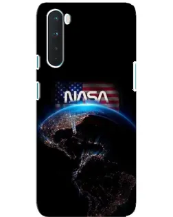 Чохол для OnePlus Nord з картинкою «Земля з космосу NASA»