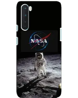 Чохол для OnePlus Nord з картинкою «Астронавт на Місяці»