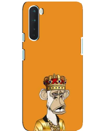 Чехол для OnePlus Nord с картинкой «Золотая обезьяна Bored Ape»