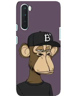 Чехол для OnePlus Nord с картинкой «Bored Ape в кепке» Чехол для OnePlus Nord с картинкой «Bored Ape в кепке»