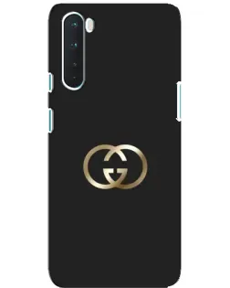 Чехол для OnePlus Nord с картинкой «Минимализм Gucci»