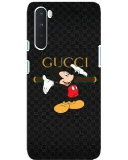Чехол для OnePlus Nord с картинкой «Микки Маус Gucci»