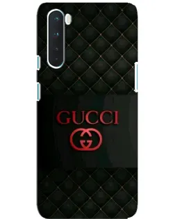 Чехол для OnePlus Nord с картинкой «Gucci — стеганый черный»