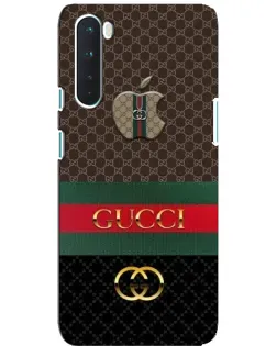 Чехол для OnePlus Nord с картинкой «Gucci — брендированный десерт»