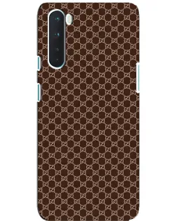 Чехол для OnePlus Nord с картинкой «Gucci — шоколадная сетка»