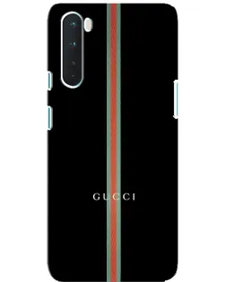 Чехол для OnePlus Nord с картинкой «Gucci — строгая линия»