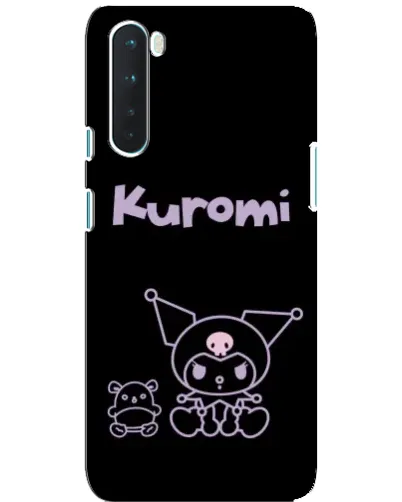 Чохол для OnePlus Nord з картинкою «Kuromi — чорний мінімалізм» Чохол для OnePlus Nord з картинкою «Kuromi — чорний мінімалізм»
