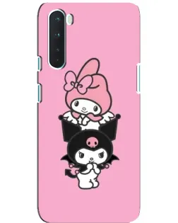 Чохол для OnePlus Nord з картинкою «My Melody та Kuromi» Чохол для OnePlus Nord з картинкою «My Melody та Kuromi»