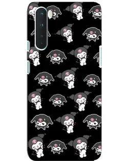 Чохол для OnePlus Nord з картинкою «Чорний паттерн Kuromi» Чохол для OnePlus Nord з картинкою «Чорний паттерн Kuromi»