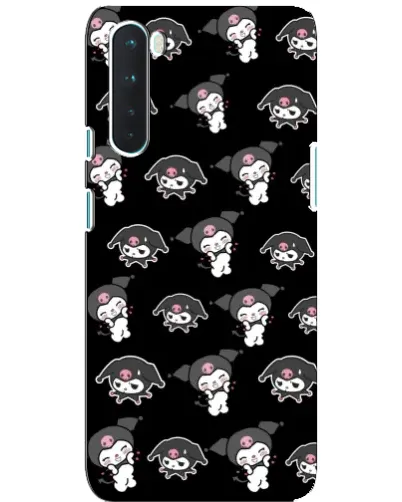 Чохол для OnePlus Nord з картинкою «Чорний паттерн Kuromi» Чохол для OnePlus Nord з картинкою «Чорний паттерн Kuromi»