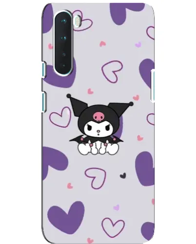 Чохол для OnePlus Nord з картинкою «Kuromi та лавандові серця» Чохол для OnePlus Nord з картинкою «Kuromi та лавандові серця»