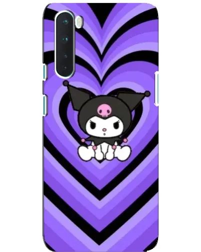 Чохол для OnePlus Nord з картинкою «Kuromi та фіолетові серця» Чохол для OnePlus Nord з картинкою «Kuromi та фіолетові серця»