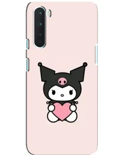 Чохол для OnePlus Nord з картинкою «Kuromi та серце» Чохол для OnePlus Nord з картинкою «Kuromi та серце»