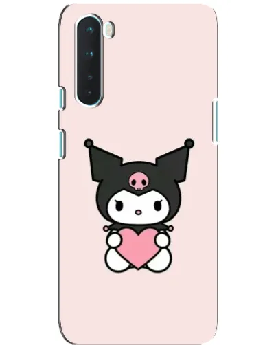 Чохол для OnePlus Nord з картинкою «Kuromi та серце» Чохол для OnePlus Nord з картинкою «Kuromi та серце»