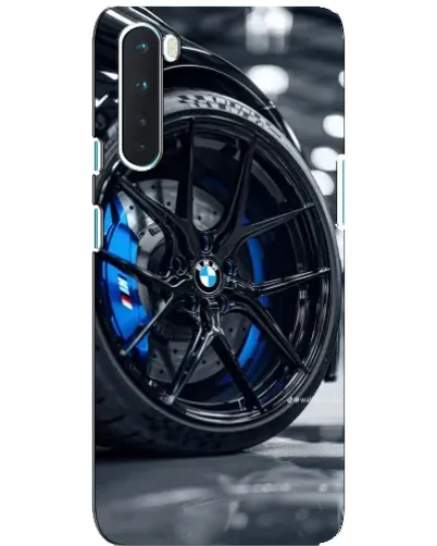 Чохол для OnePlus Nord з картинкою «Колесо BMW зблизька»