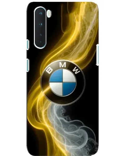 Чохол для OnePlus Nord з картинкою «Золотистий дим BMW»